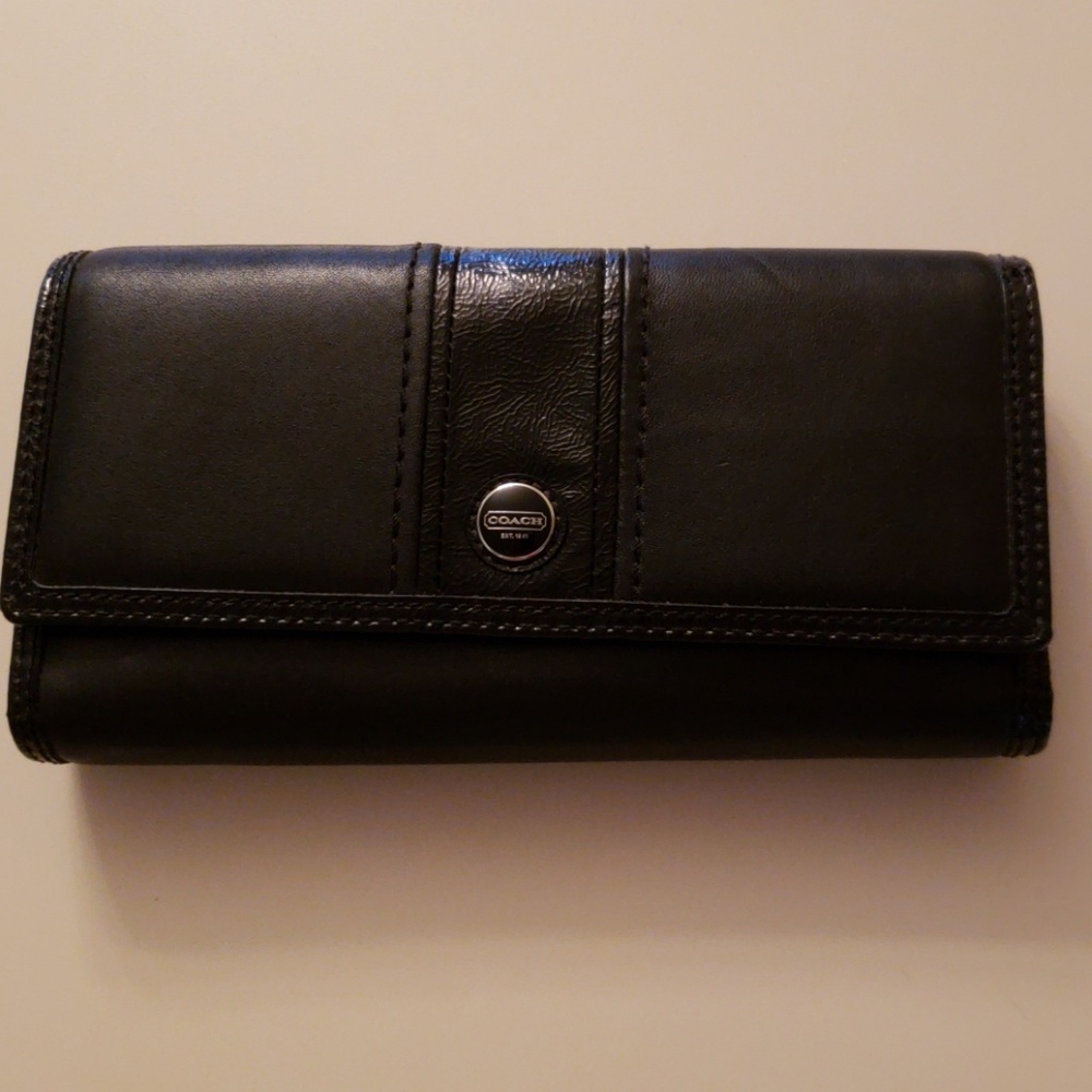 Black Coach wallet